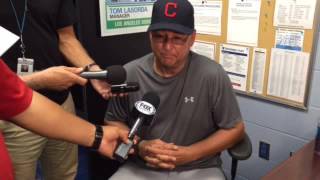 Terry Francona on Carlos Carrasco Tyler Naquin [upl. by Erfert751]