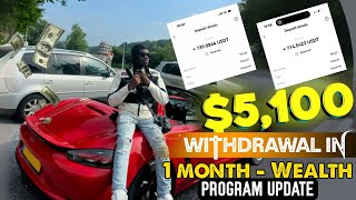 5100 Withdrawal in 1 month  Wealth Program Update FOREXLIVE XAUUSD [upl. by Adnic635]