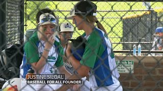 They can do anything  Over 500 girls competing in Elizabethtown as part of Baseball For All [upl. by Norek]