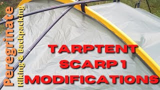 Tarptent Scarp 1 Modifications [upl. by Gregg]