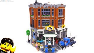 LEGO Creator Corner Garage modular building review 10264 [upl. by Annas]