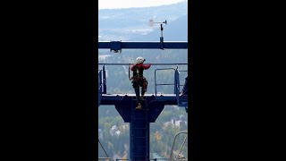 Behind The Schweitzer with Lift Maintenance shorts [upl. by Nylednarb]