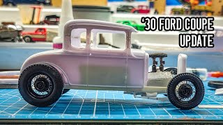 30 Coupe Hot Rod Build Update [upl. by Neau]