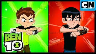 BEN 10s FAMILY BATTLE Compilation  Ben 10  Cartoon Network [upl. by Nerrag851]