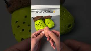 Big Toes For Your Crocs 😭 via solefullyIG shorts [upl. by Ecneralc710]