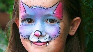 Maquillage de chat  Tutoriel maquillage artistique facile des enfants [upl. by Llieno]