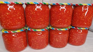 🍅 САМАЯ ВКУСНАЯ АДЖИКА На ЗИМУ  🍅🌿 ОБАЛДЕННЫЙ РЕЦЕПТ из ТАШКЕНТА❤️ [upl. by Blancha863]