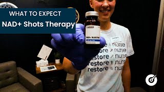 NAD Intramuscular IM Shots Therapy What To Expect  Restore Hyper Wellness [upl. by Suravat]