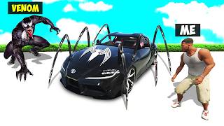 I Stole EVERY VENOMS CARS From VENOM in GTA 5 [upl. by Russell]