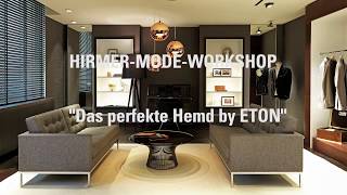 HIRMER ModeWorkshop Das perfekte Hemd by ETON [upl. by Isabelle]