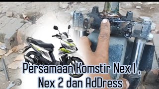 SUBTITUSI  PERSAMAAN Komstir SUZUKI Nex [upl. by Elocon]