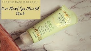 Avon Planet Spa Olive Oil Face Mask  30 Day30 Mask Series mitzitup [upl. by Brest]