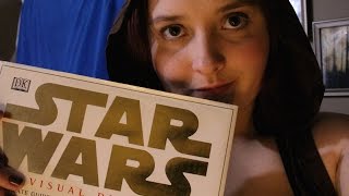 ASMR Star Wars Books  Page Flipping  Tapping  Soft Spoken [upl. by Aicenet958]