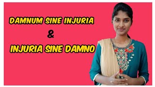 Important Legal Maxims  Damnum Sine Injuria  Injuria Sine Damno  Tamil  Bookish Girl [upl. by Meagher]