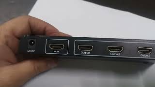 HDMI splitter [upl. by Aubreir]