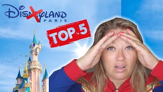 5 CHOSES INADMISSIBLE SUR LE PARC DISNEYLAND PARIS [upl. by Barboza]