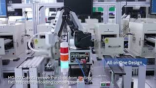 Dobot MG400 collaborative robot • 🚗 Transforming Automotive Chip Inspection [upl. by Lertsek]