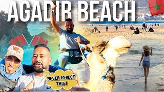 agadir beach morocco  Agadir beach  things to do in agadir morocco  Uk kashmir tv [upl. by Jarrell]