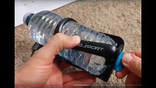 Aduro Sport Bicycle Water Bottle Holder  Cycle H2O  ACO  Full Review [upl. by Niu]