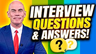 HOW TO ANSWER INTERVIEW QUESTIONS TOP 10 Job Interview Questions amp Answers INTERVIEW TIPS [upl. by Newnorb]