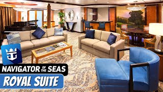 Navigator of the Seas  Royal Suite Full Walkthrough Tour amp Review 4K  Royal Caribbean [upl. by Wall337]