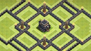 Most used Base in clash of clan Townhall 9  Th9 Base Farming  ADM Gaming [upl. by Peggi]