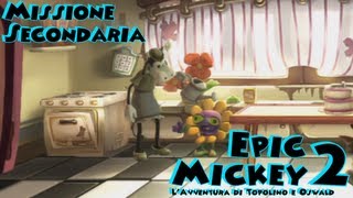 Epic Mickey 2 ITA Missione Secondaria Labito fa lo Schizzo [upl. by Baptlsta]