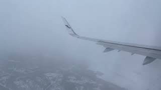 Finnair A321 Sharklets landing at Rovaniemi airport [upl. by Riobard593]