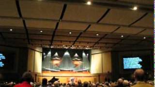 Hymn Crown Him at Olivet Nazarene University Organ Dedication [upl. by Olympie]