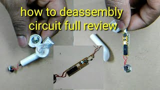 i7S TWS BLUETOOTH EARBUDS CIRCUIT FULL REVIEW [upl. by Hartzel124]