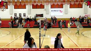 Soda Springs Volleyball vs West Side Varsity [upl. by Odysseus]