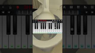 Skibidi Toilet Otamatone 1  Easy Piano Tune [upl. by Aneehsor]