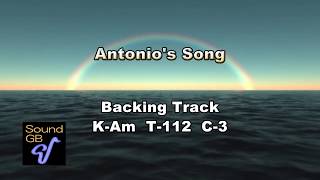 Antonios Song  Michael Franks  Backing Track  in Bb  Ts  Tp [upl. by Ahsaercal]