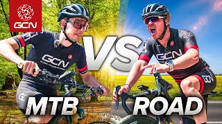 What Is Harder  Mountain Biking Or Road Cycling [upl. by Cirdet994]