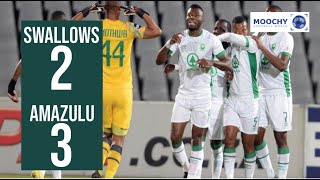 SWALLOWS FC vs AMAZULU FC 32 Goals amp Highlights DStv Premiershi [upl. by Yael]