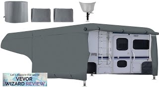 VEVOR RV Cover 810 Travel Trailer RV Cover Windproof RV amp Trailer Review [upl. by Jobey]