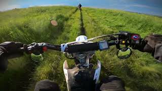 Green Laning  Offroad on a 190cc Pit Bike  Wiltshire UK Enduro TRF [upl. by Bahr70]