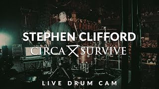 Stephen Clifford of Circa Survive Lustration  Drum Cam [upl. by Warchaw511]