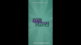 Gods Purpose [upl. by Addi]