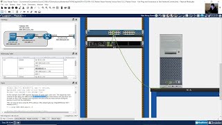 1332 Packet Tracer  Use Ping and Traceroute to Test Network Connectivity  Physical Mode [upl. by Hareema]