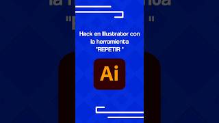 HERRAMIENTA REPETIR EN ADOBE ILLUSTRATOR  MosoqOne [upl. by Oremar702]