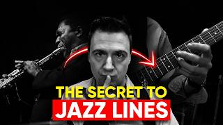 The BEST Way to Create Jazz Lines Over Chord Changes [upl. by Blount]