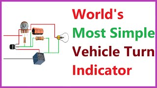 ലോകത്തിലെ ഏറ്റവും Simple ആയ Vehicle Turn Indicator [upl. by Aivull572]