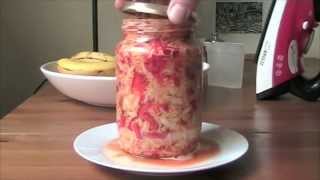 Red Pepper Sauerkraut [upl. by Russel]