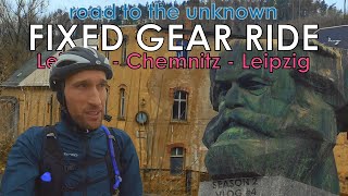 first fixed gear endurance ride 2024 Leipzig to Chemnitz and back [upl. by Manbahs547]