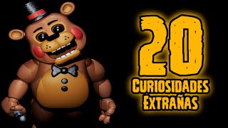 TOP 20 Las 20 Curiosidades Extrañas De Toy Freddy De Five Nights At Freddys 2  fnaf 2 [upl. by Leinoto]