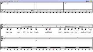 Love Runs Out by OneRepublic  Piano Sheet MusicTeaser [upl. by Badr]