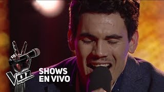 Shows en vivo TeamMontaner Mario canta quotVúelveme a quererquot de C Castro  La Voz Argentina 2018 [upl. by Koral67]