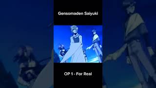 Gensomaden Saiyuki OP1 Clips  For Real by Hidenori Tokuyama shorts [upl. by Aihsela295]