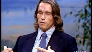 Arnold Schwarzenegger Women Can Weightlift to Get Fit Part 1 Johnny Carson [upl. by Karry]